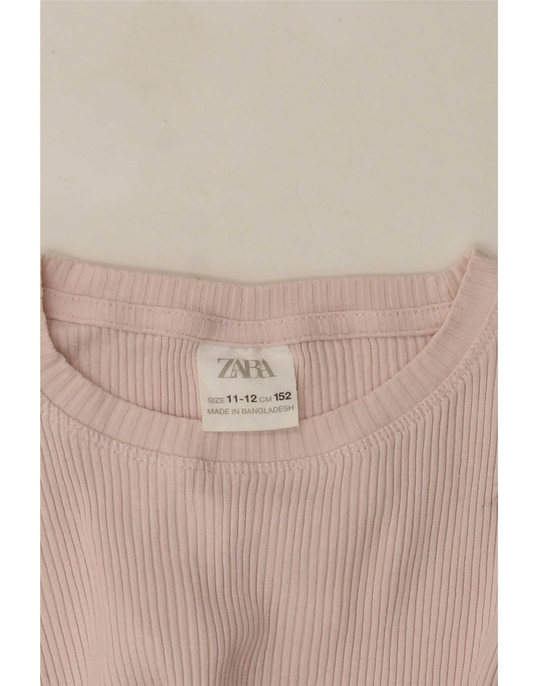 Zara Mädchen-Trägershirt, 11–12 Jahre, Rosa