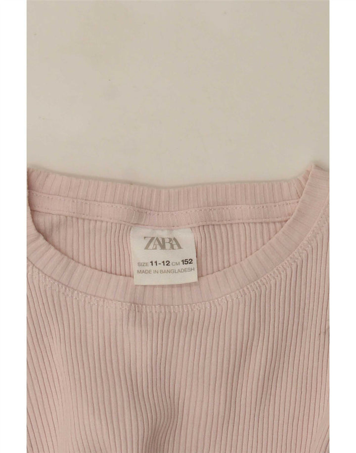 Zara Mädchen-Trägershirt, 11–12 Jahre, Rosa