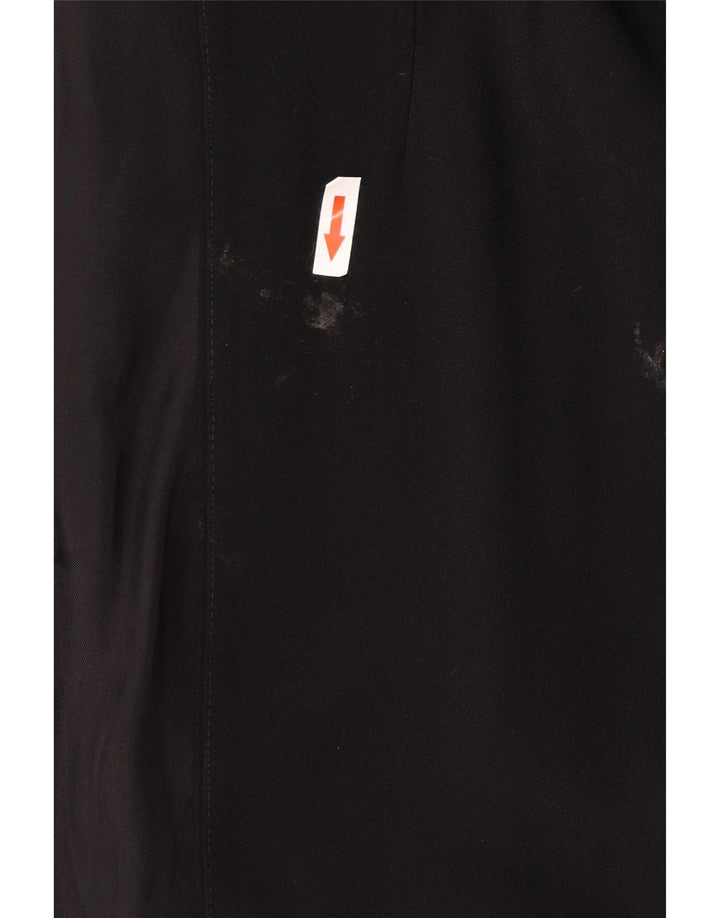 Zara Damen-Blazer mit 3/4-Ärmeln, offen, UK 14, Mittelschwarz, Polyester