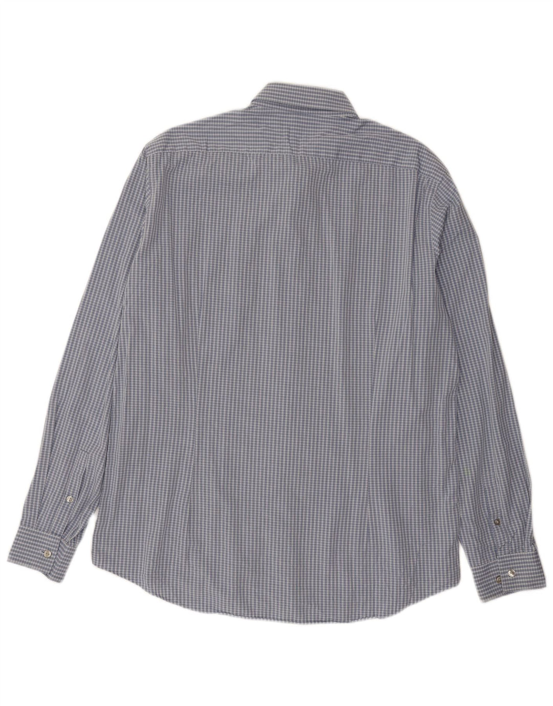 Calvin Klein Herren Slim Fit Hemd Größe 43 17 XL Blau kariert