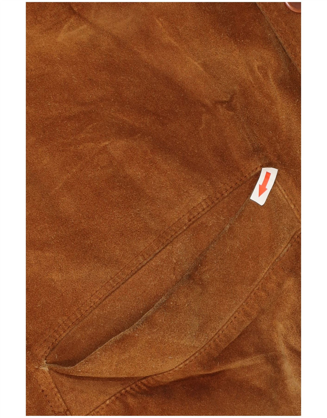 Conbipel Herren Wildlederjacke IT 52 Großes braunes Leder