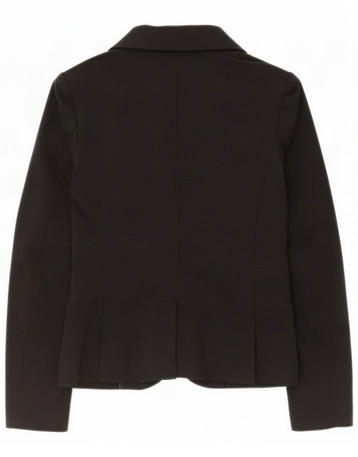 Gap Damen 2-Knopf-Blazerjacke UK 6 XS Schwarz Polyester