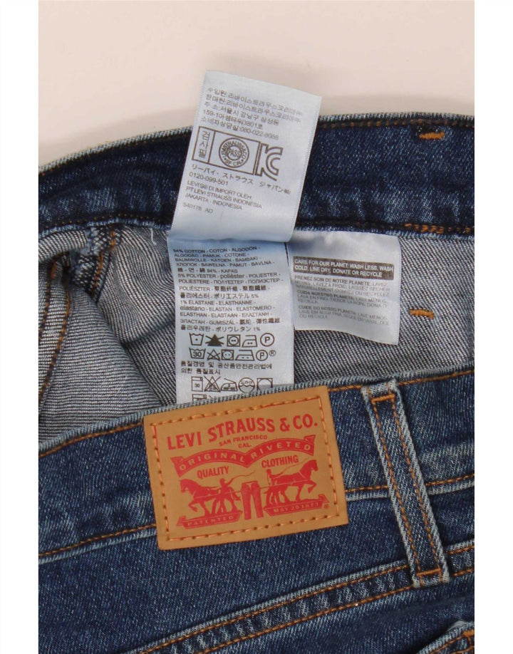 Levi's Damen Jeansrock W24 XS Blaue Baumwolle