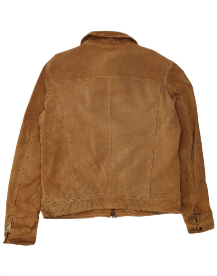 Conbipel Herren Wildleder Bomberjacke IT 54 XL Beige Leder