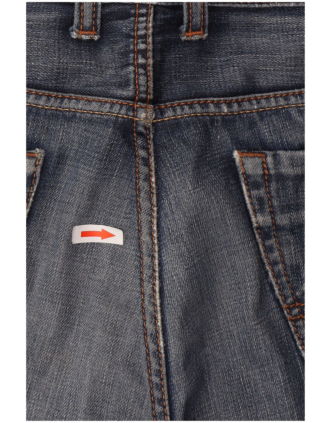 Tommy Hilfiger Herren Regular Fit Straight Jeans W38 L34 Blaue Baumwolle