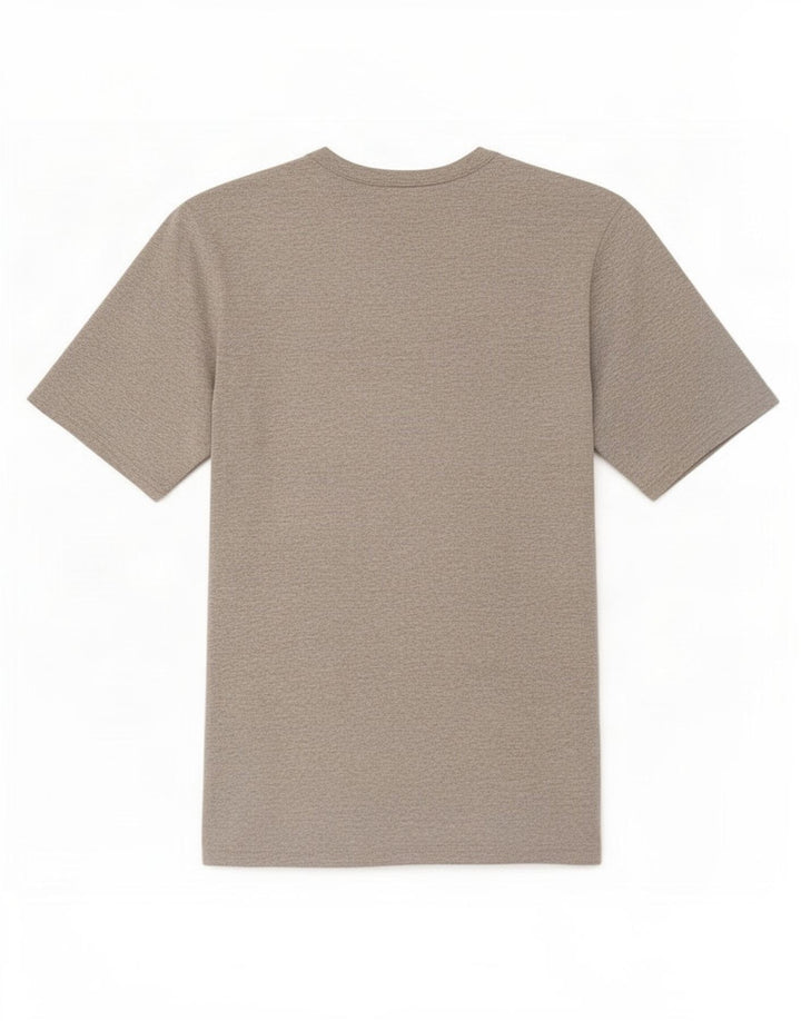 Champion Herren-T-Shirt mit Grafik, mittelgrau gesprenkelte Baumwolle
