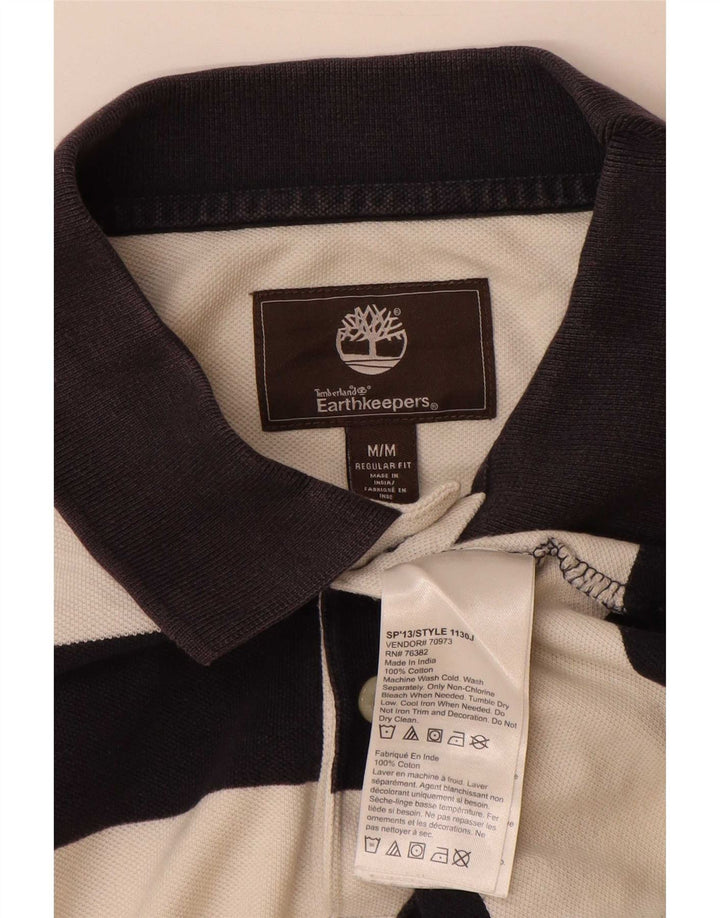 Timberland Herren Earthkeepers Regular Fit Poloshirt Mittelweiß gestreift