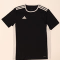 Adidas Herren Climalite T-Shirt Top Medium Schwarz Colourblock Polyester