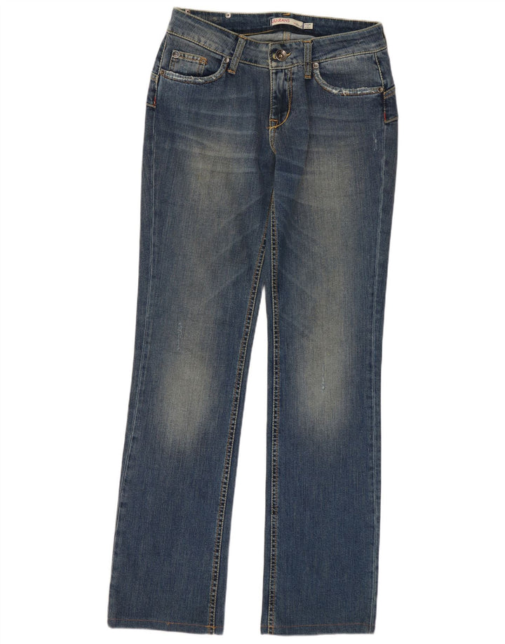 LIU JO Damen Distressed Slim Jeans W28 L31 Blaue Baumwolle