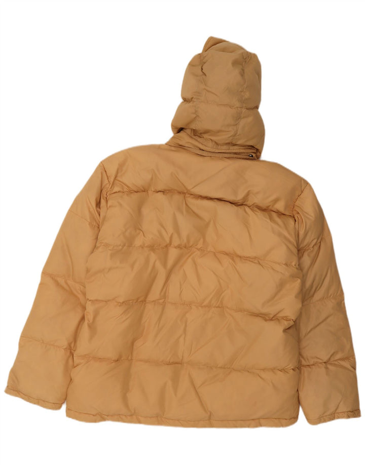 Fila Herren-Kapuzenjacke, wattiert, IT 52 XL, Beige, Polyamid