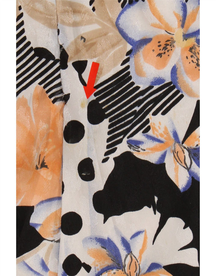 VINTAGE Womens A-Line Skirt W28 Medium  Multicoloured Floral Vintage Vintage and Second-Hand Vintage from Messina Hembry 