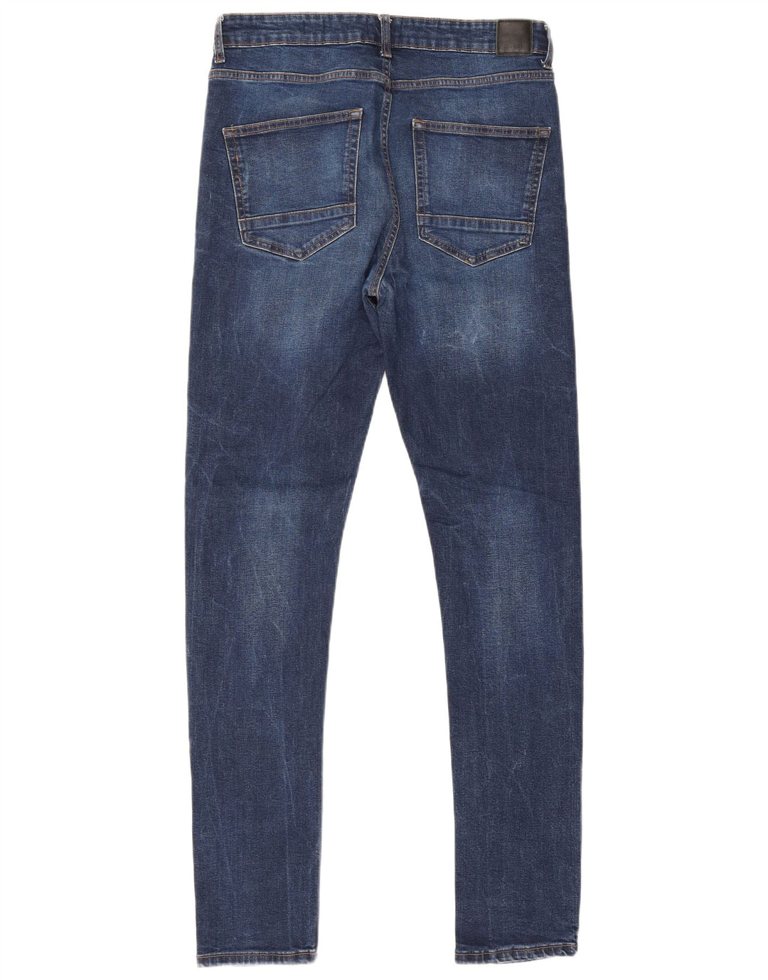 Bench Herren Skinny Jeans W34 L34 Blaue Baumwolle