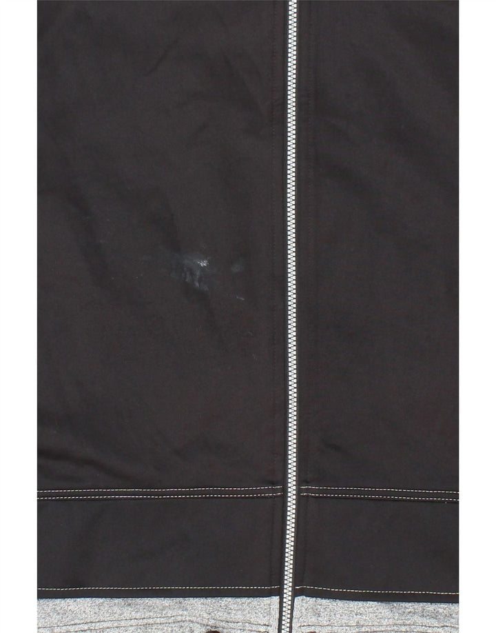CHAMPION Mens Graphic Tracksuit Top Jacket Medium Black Colourblock Vintage Champion and Second-Hand Champion from Messina Hembry 