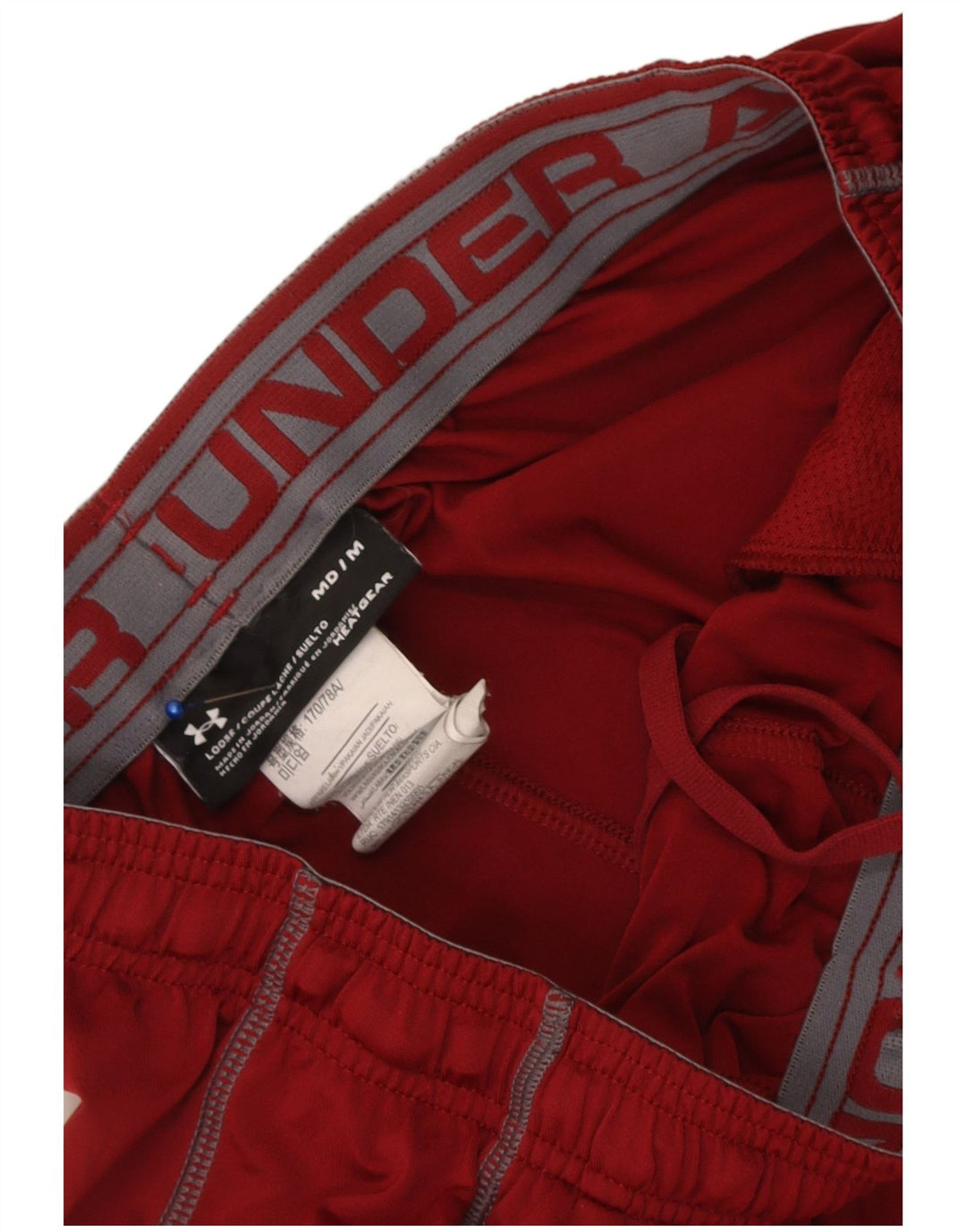 Under Armour Herren Heat Gear Sportshorts Medium Maroon Polyester