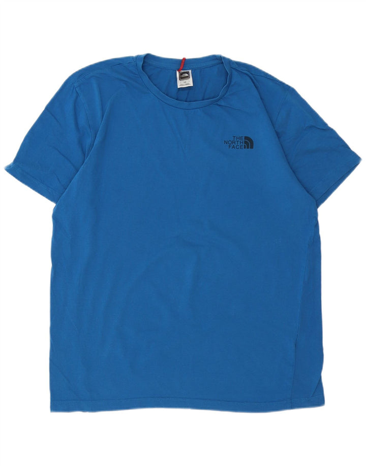 THE NORTH FACE Herren T-Shirt Top Large Blau Baumwolle