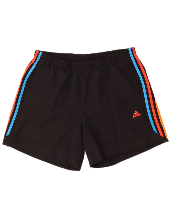 ADIDAS Herren Sport Shorts Large Schwarz Polyester