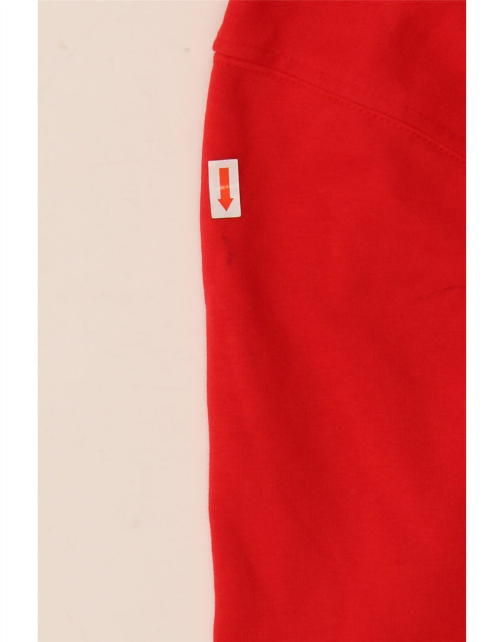 Champion Herren-Kapuzenpullover mit Grafik, Größe L, Rot
