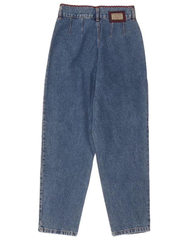 Mash Damen Rosemary High Rise Tapered Jeans IT 46 Large W32 L27 Blau