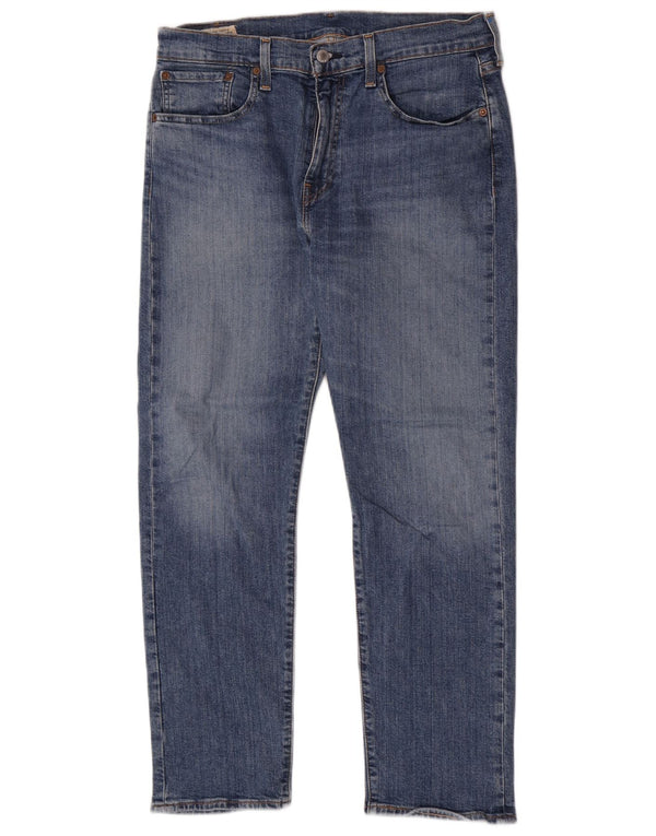 Levi's Herren 502 Tapered Jeans W33 L30 Blaue Baumwolle