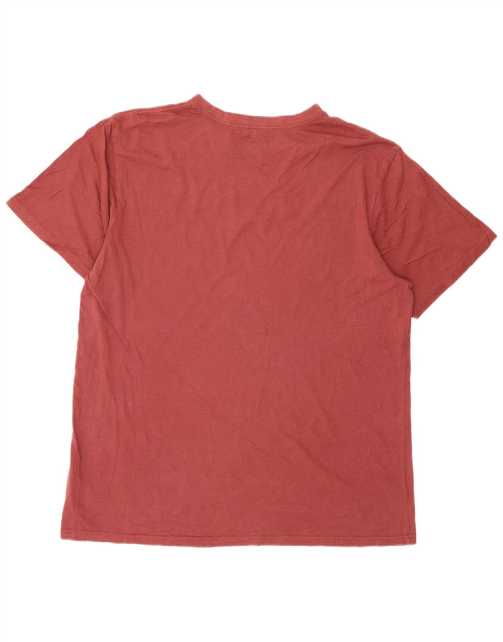 Volcom Herren-T-Shirt mit moderner Passform, groß, Burgunderrot, Baumwolle