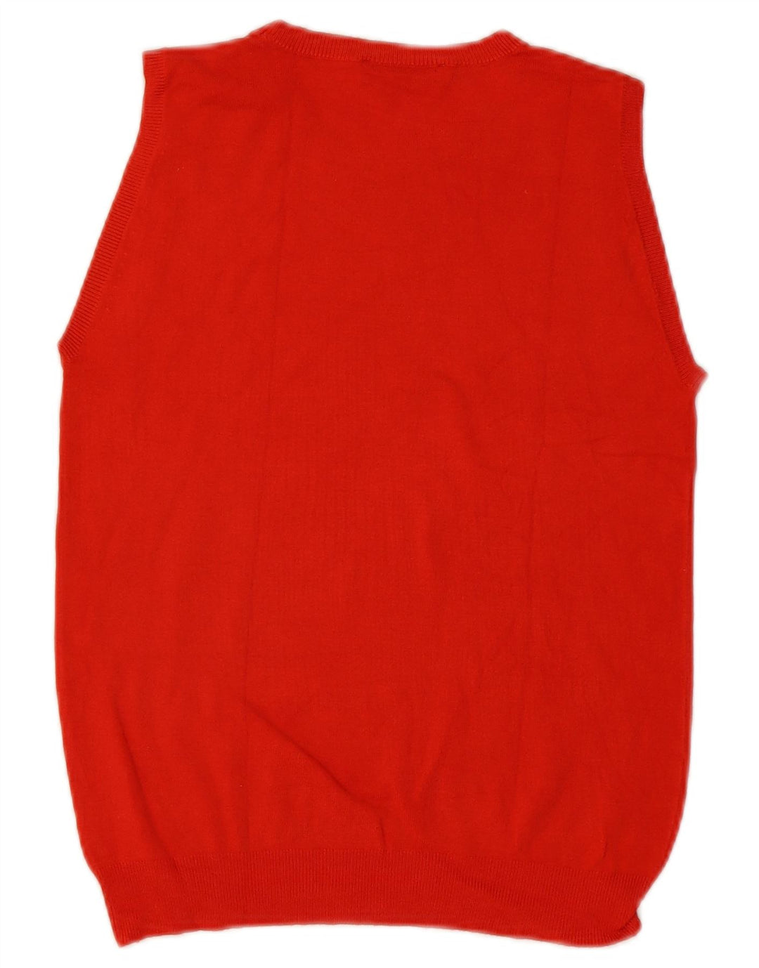 Zara Damen Weste Tank Top UK 14 Large Rot