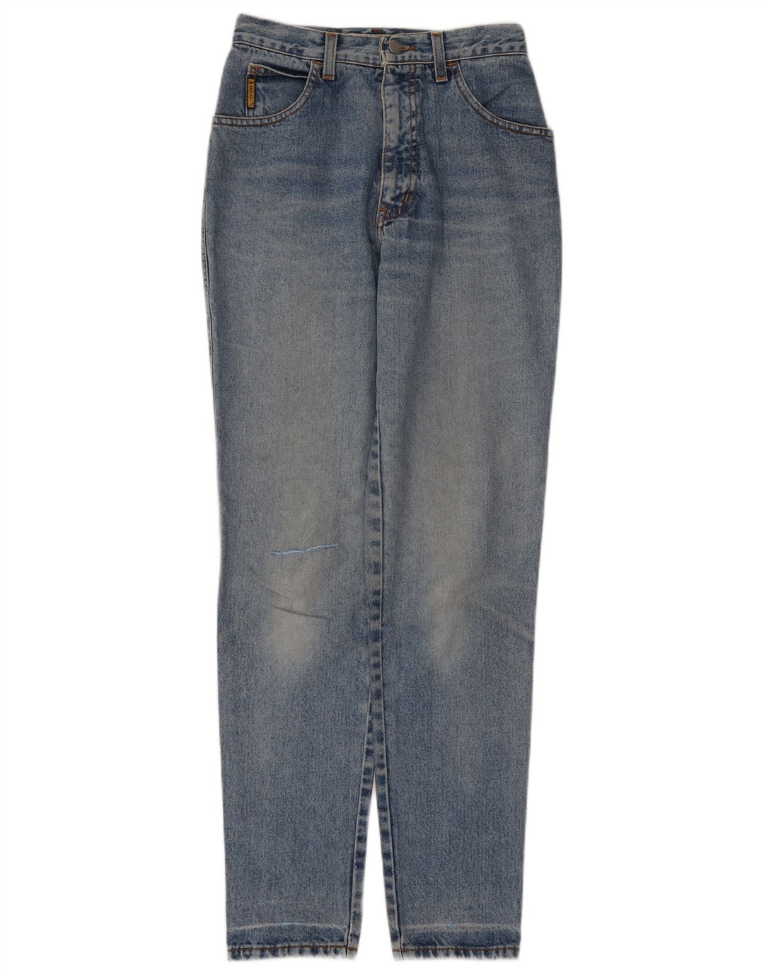 Armani Damen Tapered Jeans W27 L30 Blau