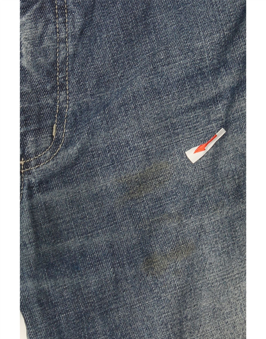 Gang Damen Schlagjeans W31 L33 Blaue Baumwolle