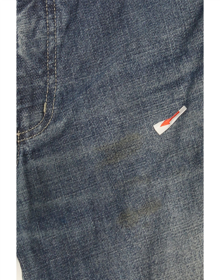 Gang Damen Schlagjeans W31 L33 Blaue Baumwolle