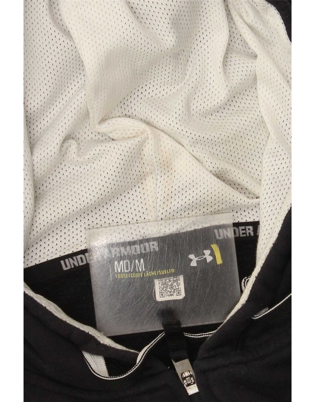 Under Armour Herren-Kapuzenpullover mit Reißverschluss, mittelgroß, Marineblau