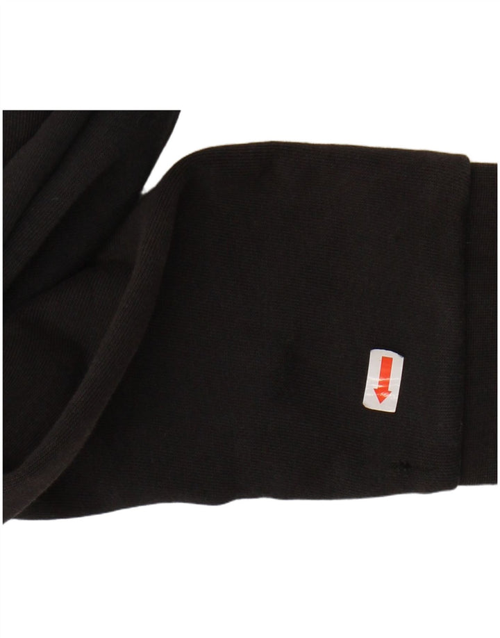 ADIDAS Damen Graphic Zip Hoodie Pullover UK 4/6 XS Schwarz