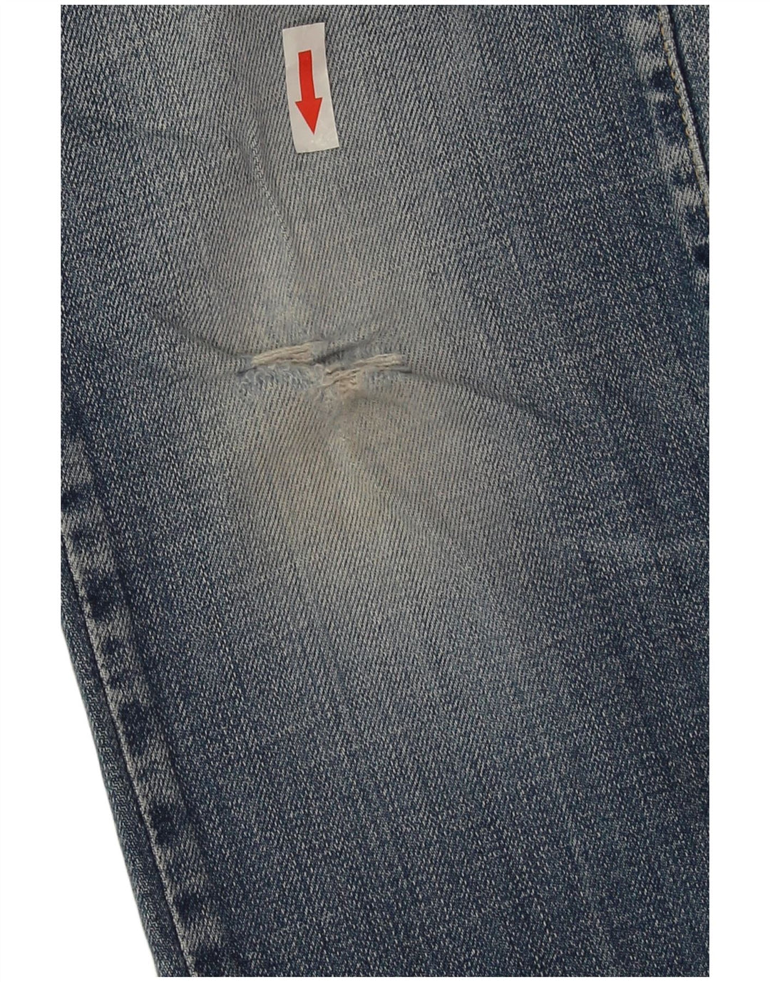 Levi's Damen Eve Straight Jeans W30 L26 Blaue Baumwolle