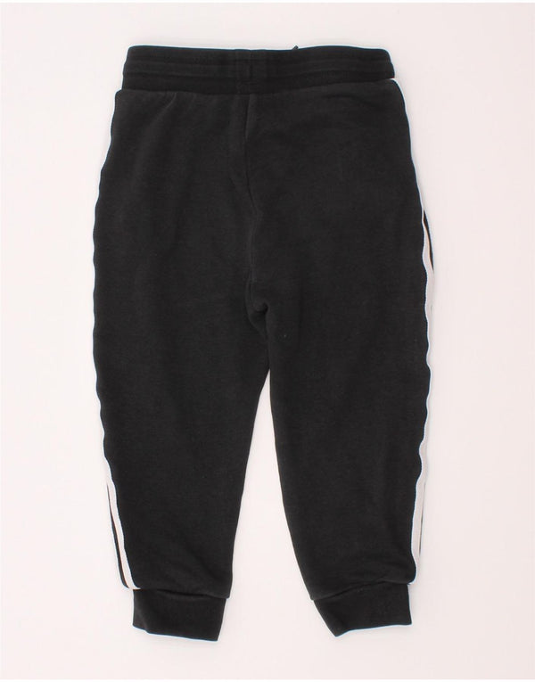 Adidas Jungen-Trainingshose, Jogginghose, 2–3 Jahre, schwarze Baumwolle