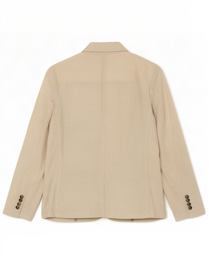 Zara Jungen-Blazer mit 2 Knöpfen, 13–14 Jahre, Beige