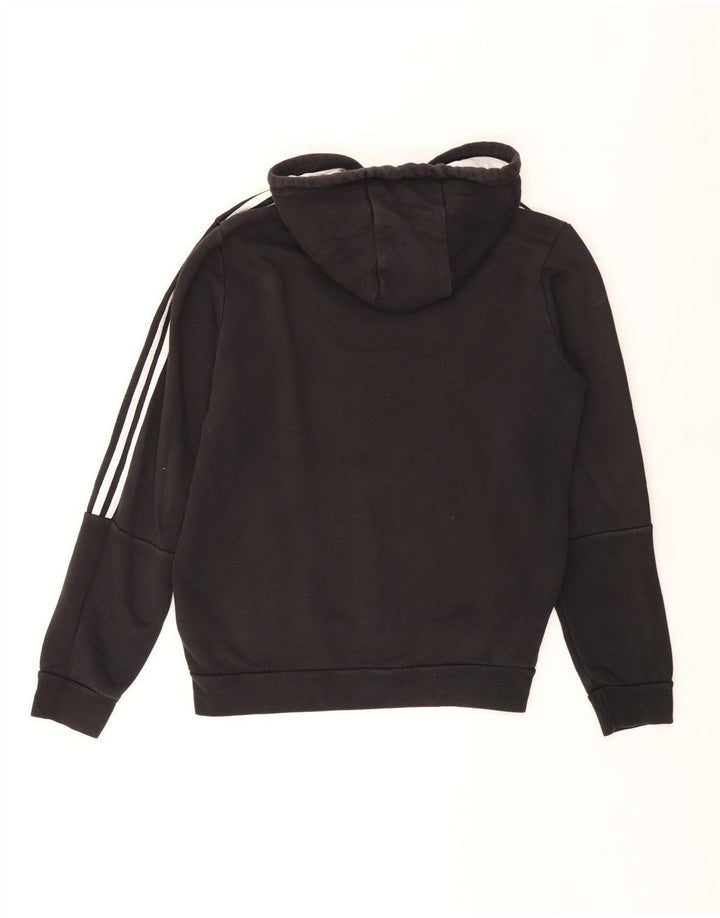 Adidas Herren Kapuzenpullover Mittelschwarz Baumwolle