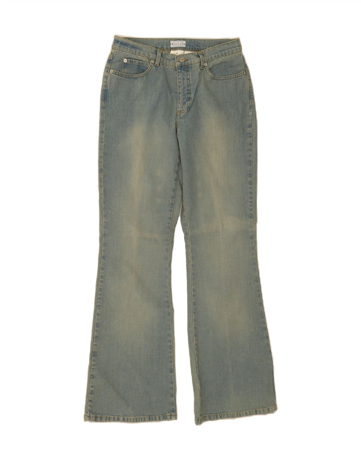 HELLINE Womens Flared Jeans EU 40 Medium W30 L33 Blue Cotton Vintage HELLINE and Second-Hand HELLINE from Messina Hembry 