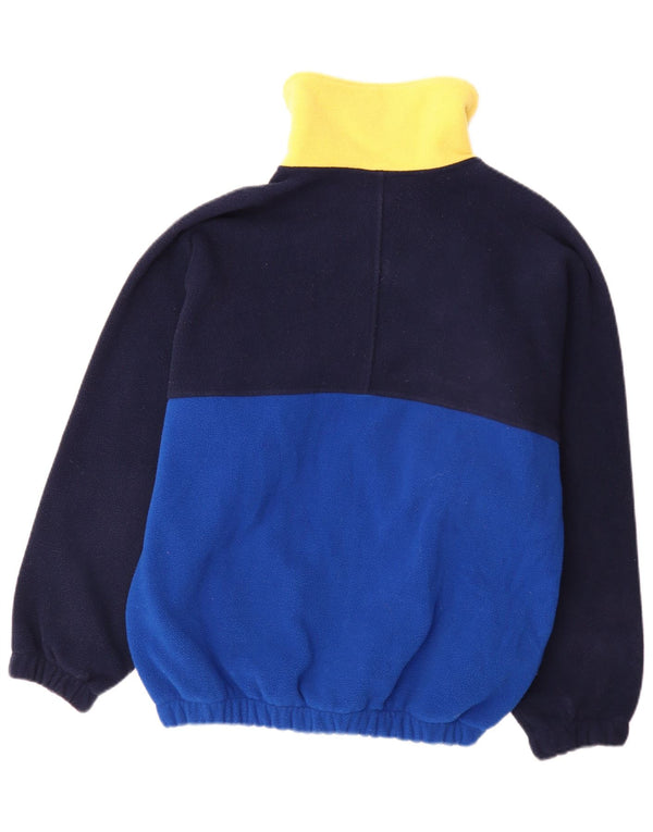 Dolomiten Herren Fleecejacke UK 36 Small Blau Colourblock Polyester