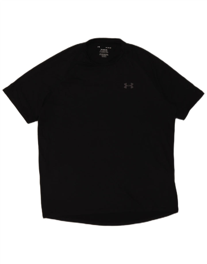 Under Armour Herren Heat Gear T-Shirt Top XL Schwarz Polyester