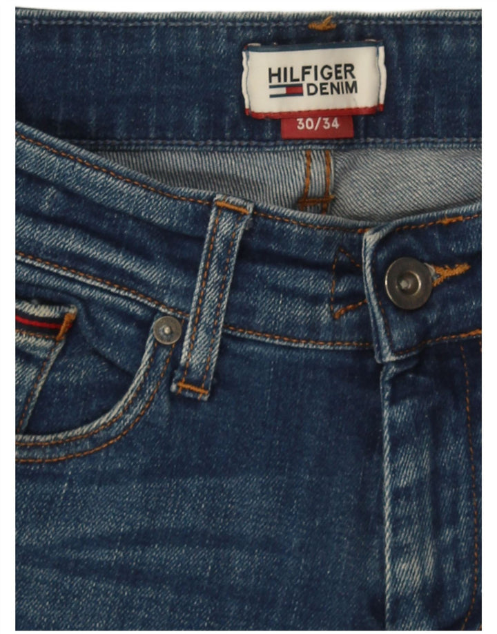 Tommy Hilfiger Herren Slim Jeans W30 L34 Blau