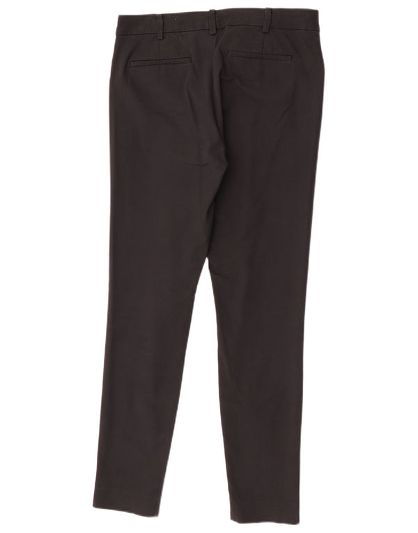 Ralph Lauren Damen Slim Casual Hose US 4 Small W28 L28 Schwarze Baumwolle