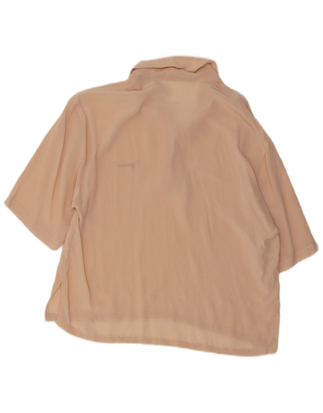 Pancaldi & B Herren Kurzarmhemd Größe 15 1/2 39 Mittelbeige