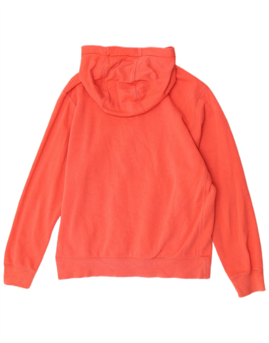 Nike Herren-Kapuzenpullover mit normaler Passform, mittelorangefarbene Baumwolle
