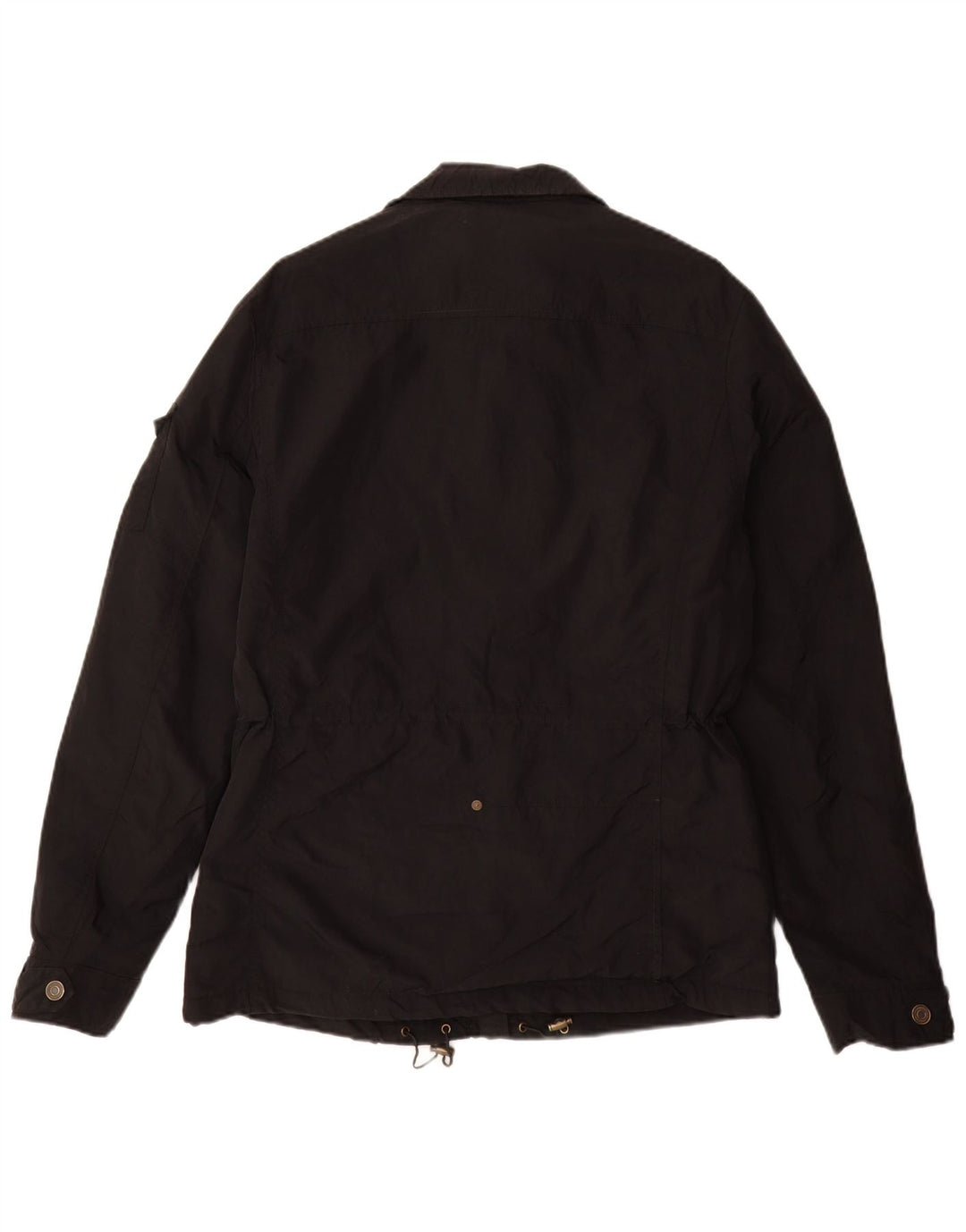 Calvin Klein Jeans Herren Militärjacke UK 40 Large Schwarz Nylon