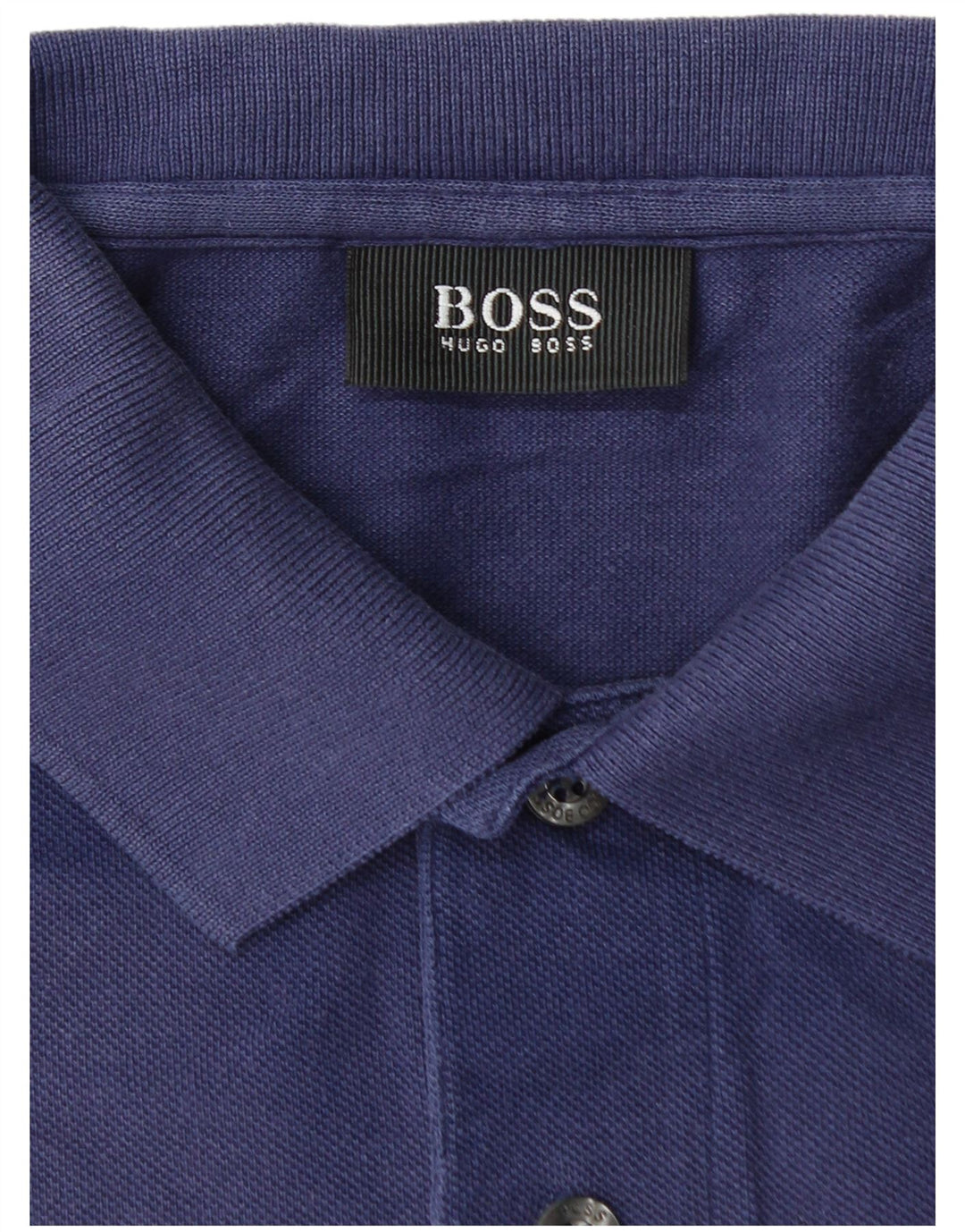 HUGO BOSS Herren Poloshirt 3XL Marineblau Baumwolle
