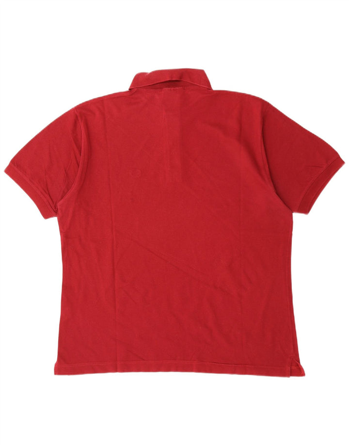 SERGIO TACCHINI Herren Poloshirt IT 50 Mittelrote Baumwolle