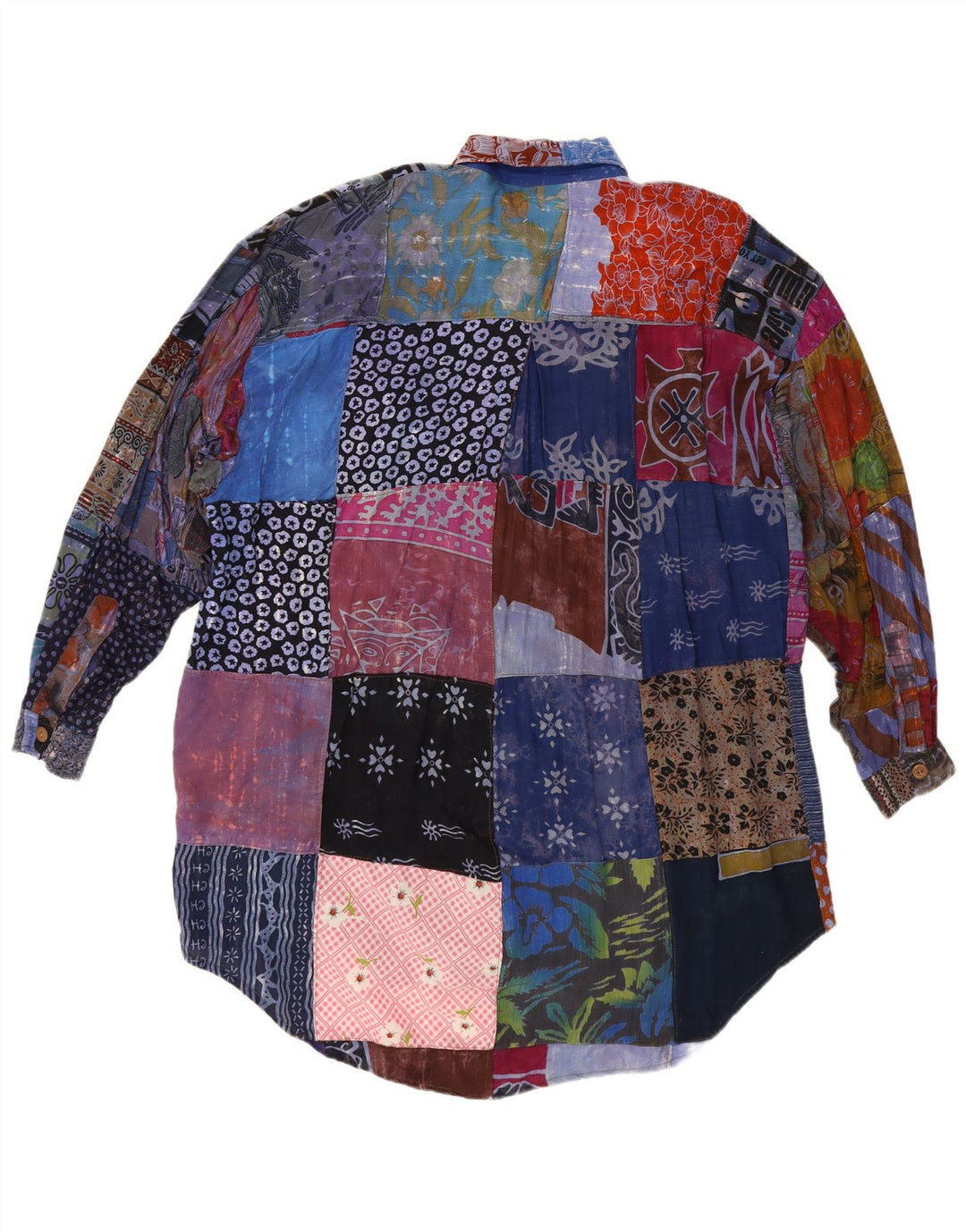 We Be Bop Damen-Hemdkleid in Übergröße, Gr. 18, XL, mehrfarbig, Patchwork