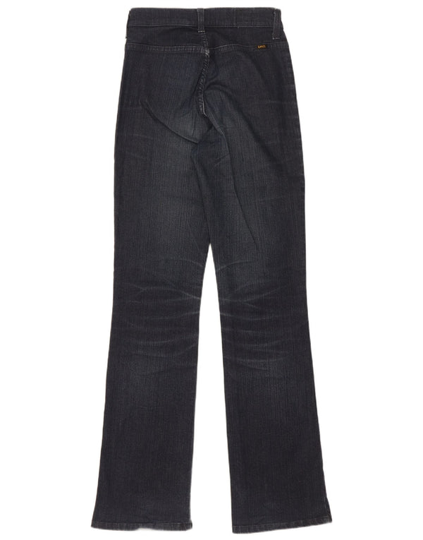Lee Damen Schlagjeans W28 L33 Marineblaue Baumwolle