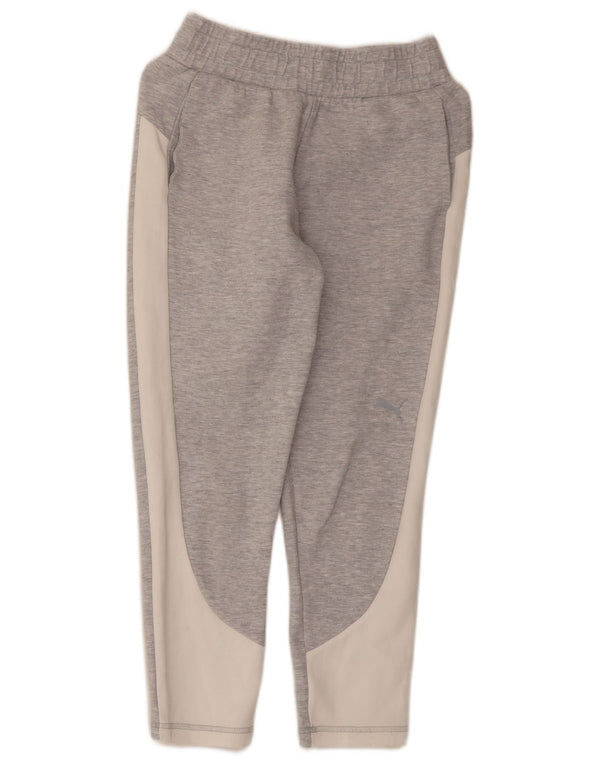 Puma Damen-Trainingshose, UK 6, XS, Grau, Farbblock