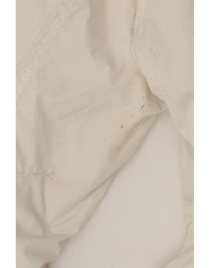 Nike Damen-Windbreakerjacke mit Kapuze, UK 14/16, Größe L, Weiß, Polyester