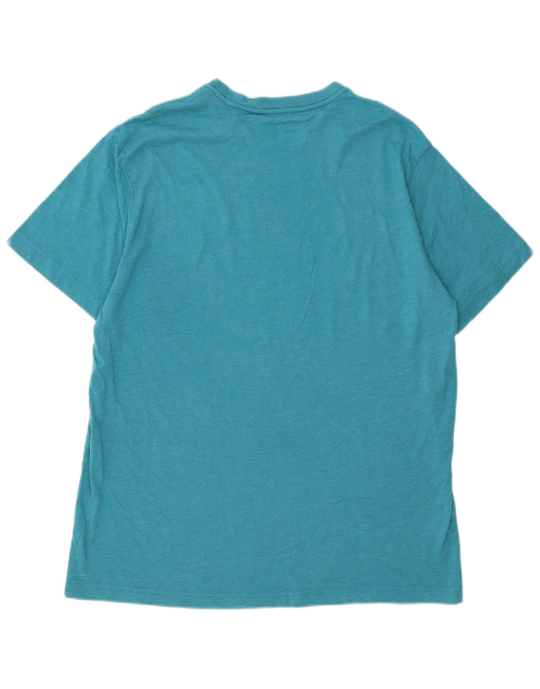 EDDIE BAUER Herren T-Shirt Top Large Blau Baumwolle
