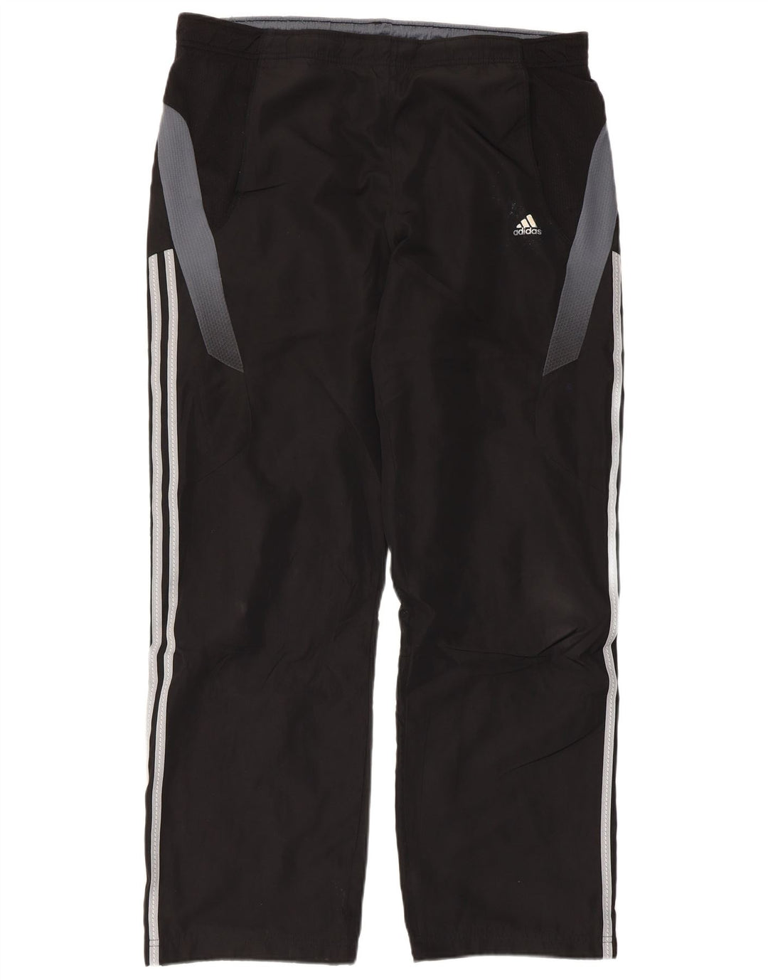 Adidas Herren Climacool Trainingshose, groß, schwarzes Farbblock-Polyester